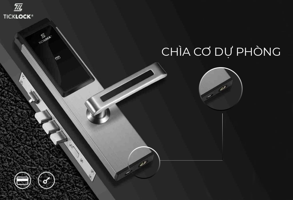 Khóa thẻ từ khách sạn TickLock SK500